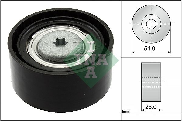 WILMINK GROUP Ohjainrulla, moniurahihna WG1253133